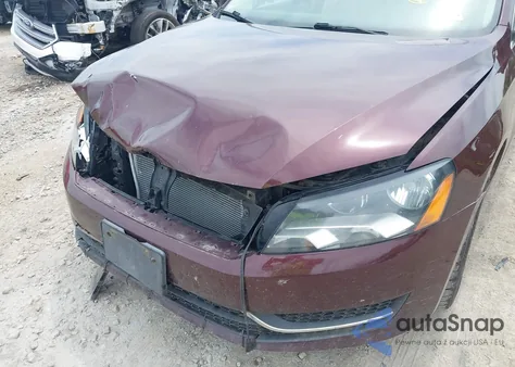 2012 Volkswagen Passat 2.0L Tdi Se из США, поврежденный, VIN 1VWBN7A39CC053789